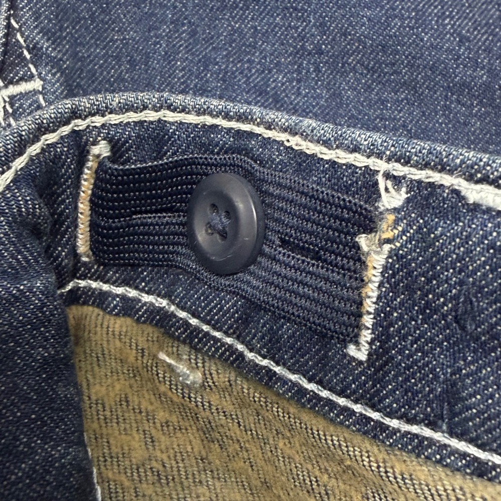 Free Assembly Kids Carpenter Jeans Dark Wash Blue Denim Size 6 FABDN00031FA22 - Picture 4 of 10